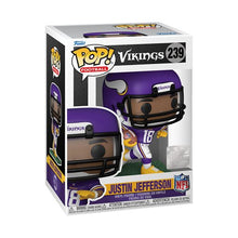 Load image into Gallery viewer, NFL Minnesota Vikings Justin Jefferson Funko POP! #239