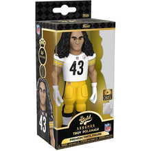 Load image into Gallery viewer, NFL Legends Steelers Troy Polamalu 5-Inch Vinyl Gold Figure (Limited Edition Chase)