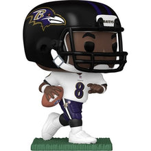 Load image into Gallery viewer, NFL Baltimore Ravens Lamar Jackson (Away) Funko Pop! #175
