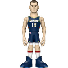 Load image into Gallery viewer, NBA Nuggets Nikola Jokic (Away Uniform) 5-Inch Vinyl Gold Figure
