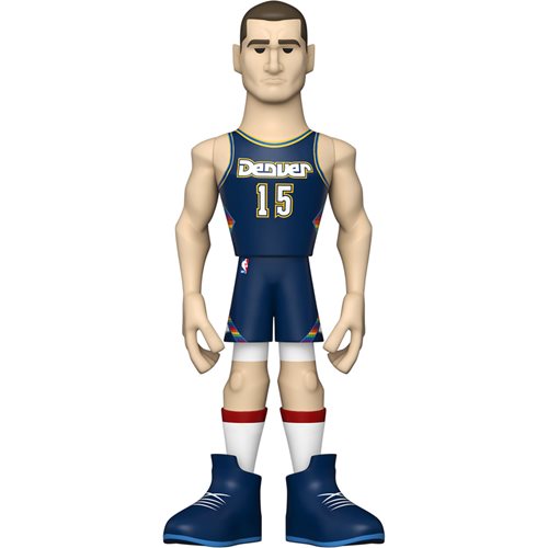 NBA Nuggets Nikola Jokic (Away Uniform) 5-Inch Vinyl Gold Figure
