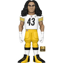 Load image into Gallery viewer, NFL Legends Steelers Troy Polamalu 5-Inch Vinyl Gold Figure (Limited Edition Chase)
