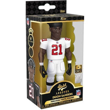 Load image into Gallery viewer, NFL Legends Atlanta Falcons Deion Sanders 5-Inch Vinyl Gold Figure (Limited Edition Chase)
