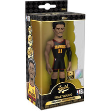 Load image into Gallery viewer, NBA Hawks Trae Young (Alternate Uniform) 5-Inch Vinyl Gold Figure (Limited Edition Chase)
