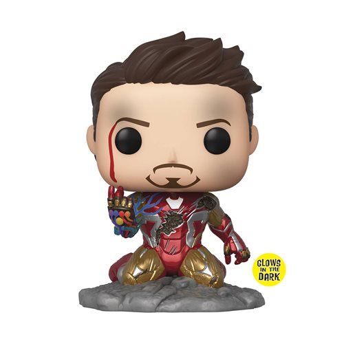 Avengers: Endgame I Am Iron Man Glow-in-the-Dark Deluxe Funko POP!