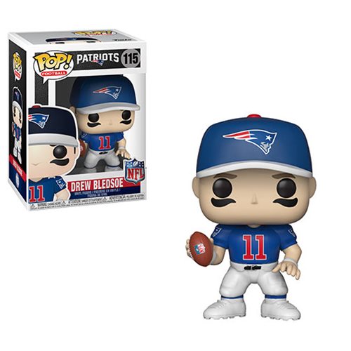 NFL Legends Drew Bledsoe Patriots Funko POP! Vinyl Figure #115