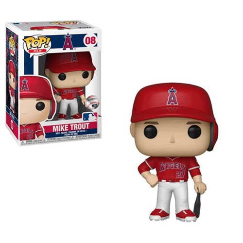 MLB Los Angeles Angels Mike Trout New Jersey Funko Pop! #08
