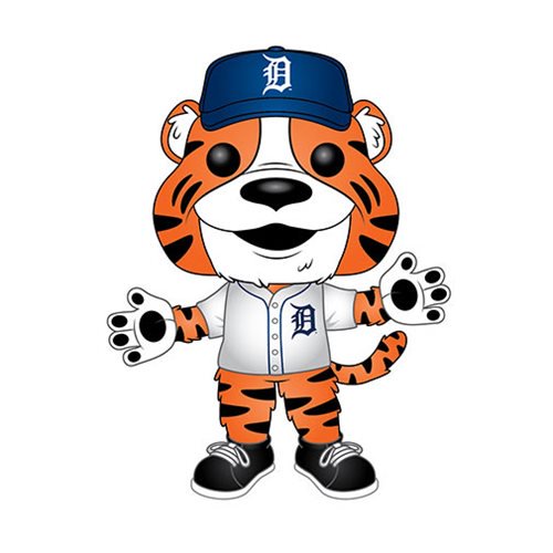 art detroit tigers mascot