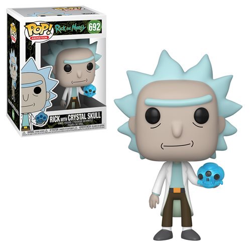 Rick and Morty Rick With Crystal Skull Funko POP!