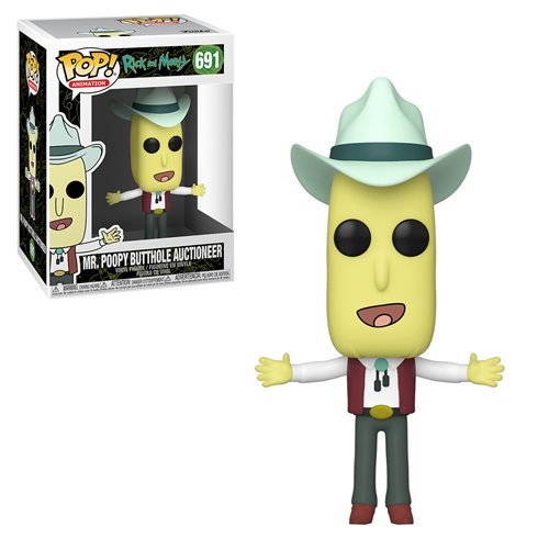 Rick and Morty Mr. Poopy Butthole Auctioneer Funko POP!