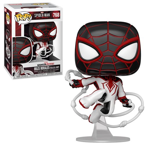 Spider-Man Miles Morales Game Track Suit Funko POP!