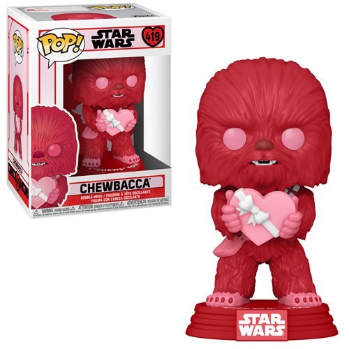 Star Wars Valentines Cupid Chewbacca Funko POP!