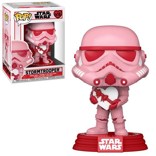 Star Wars Valentines Stormtrooper with Heart Funko POP!