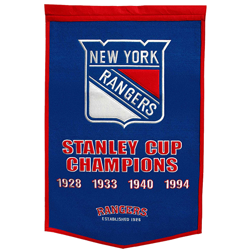 New York Rangers Dynasty Banner