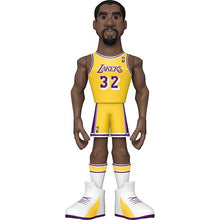Load image into Gallery viewer, NBA Legends Lakers Magic Johnson 5-Inch Vinyl Gold Figure
