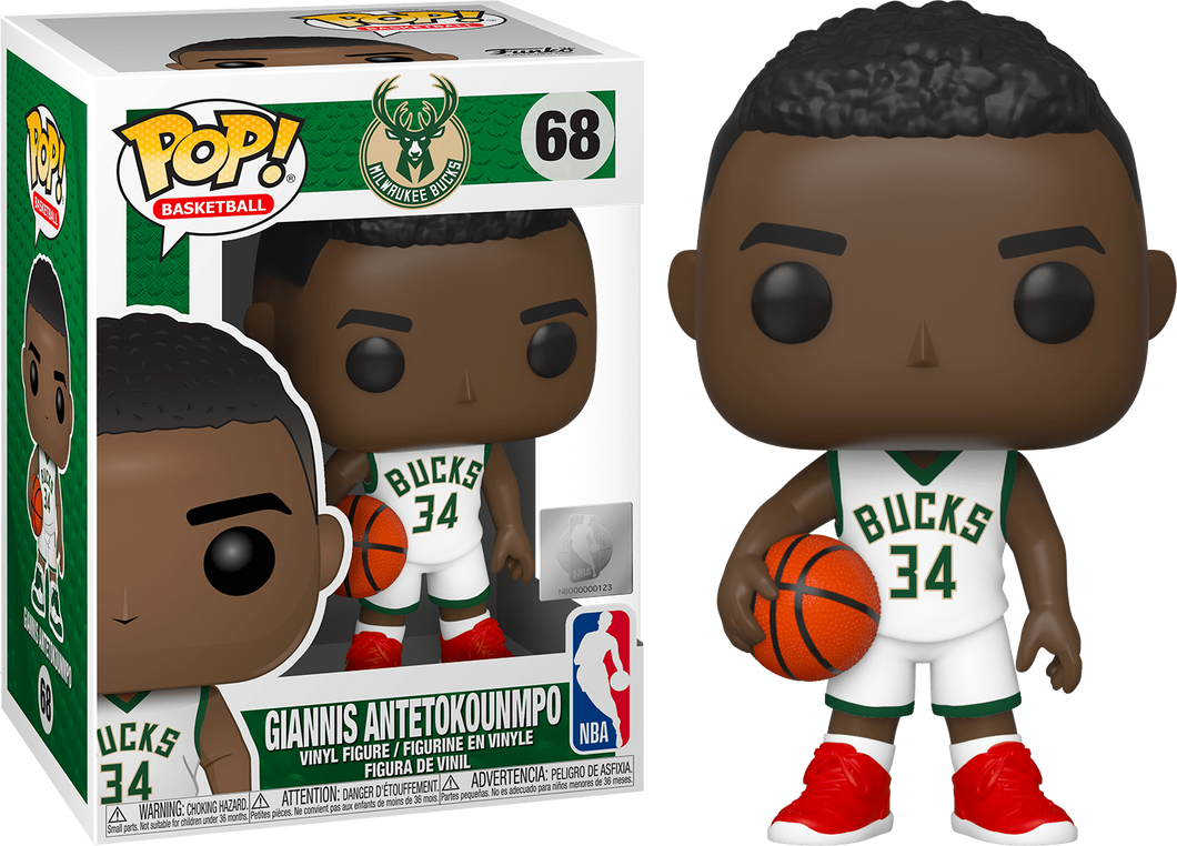 NBA Bucks Giannis Antetokounmpo Funko POP!